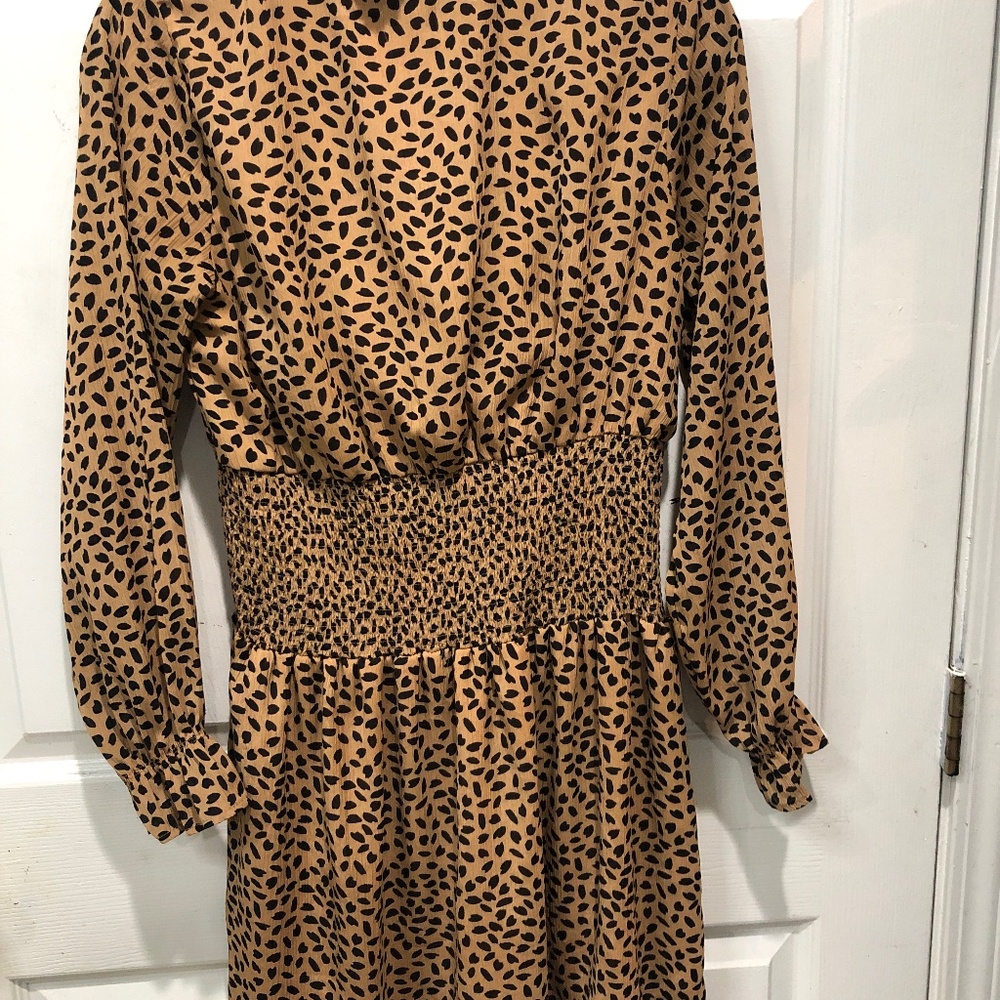 Leopard print dress